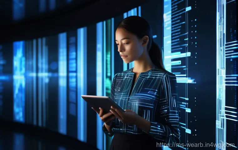 웨어러블 기기 연구의 윤리적 고려사항 - **Prompt:** A thoughtful young adult (male or female), dressed in a modest t-shirt and athletic shor...