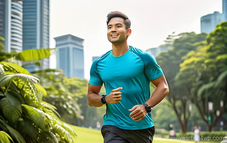 웨어러블 헬스케어 기기의 사용자 교육 방법 - **Prompt:** "A thoughtful Malay woman in her late 20s, dressed in a modest yet stylish everyday outf...